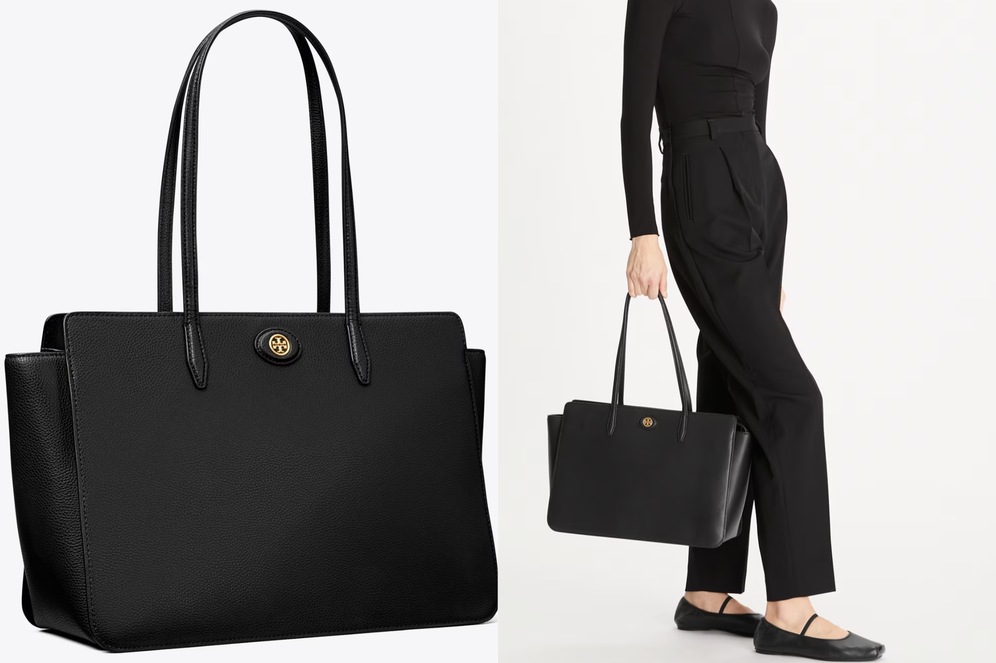 Tory Burch Robinson Pebbled Tote