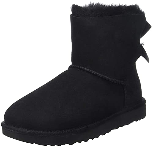UGG Women's Mini Bailey Bow Ii Boot, Black, 05