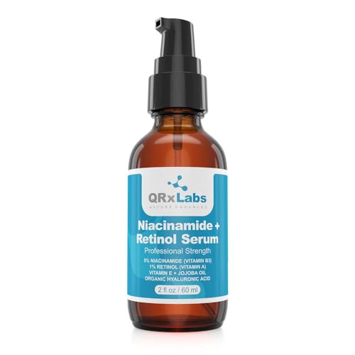 Best Nighttime Serum: QRX Niacinamide 5% and Retinol Serum