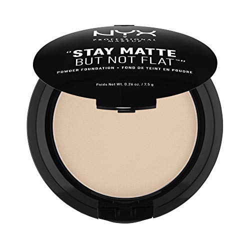 Best Drugstore: NYX Professional Makeup Stay Matte But Not Flat Powder Foundation