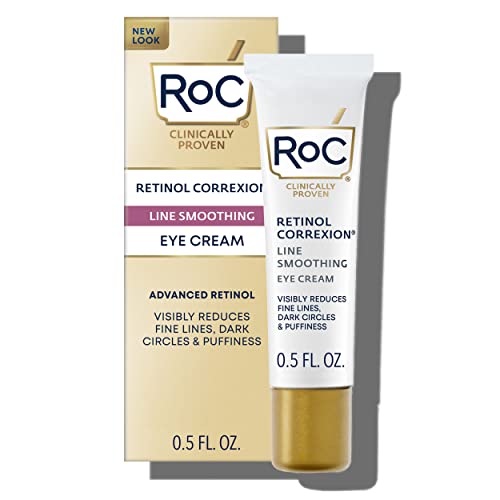 Best Gentle Retinol Eye Cream: RoC Retinol Correction Line Smoothing Eye Cream