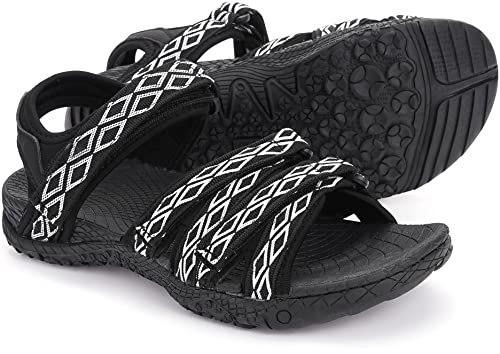 Best Budget: WHITIN Women’s Hiking Sandals with Arch Support