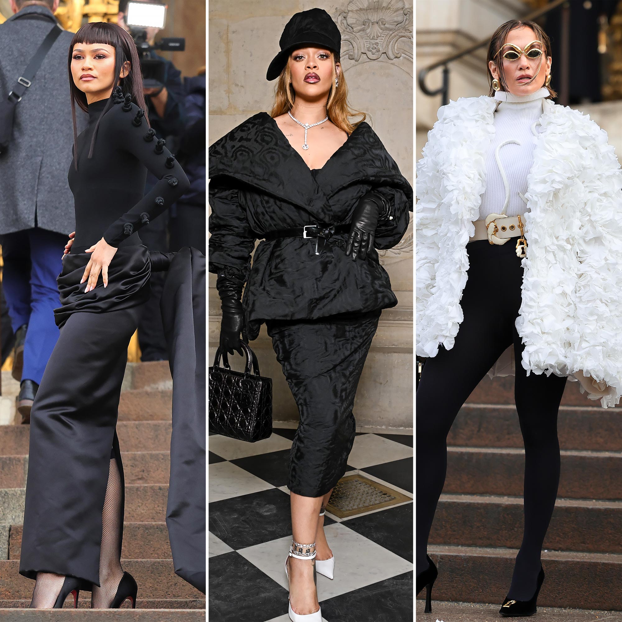 Celebs at Paris Fashion Week