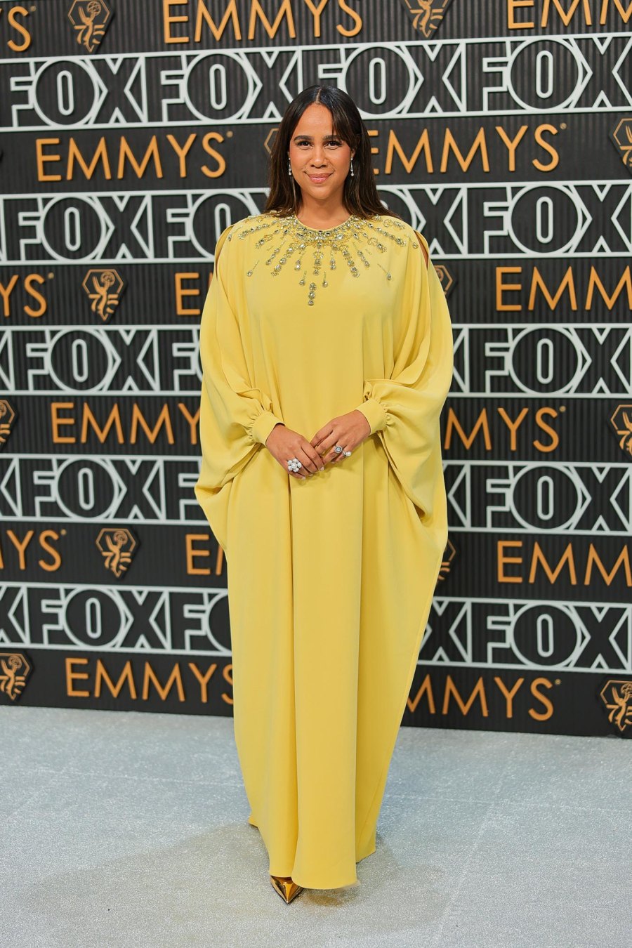 Emmy Awards 2023 Red Carpet Arrivals 668 Zawe Ashton