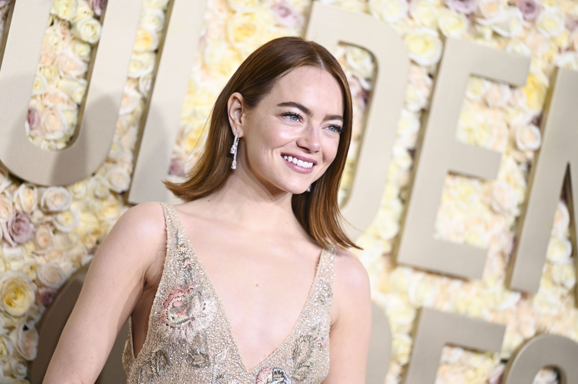 Emma Stone Golden Globes