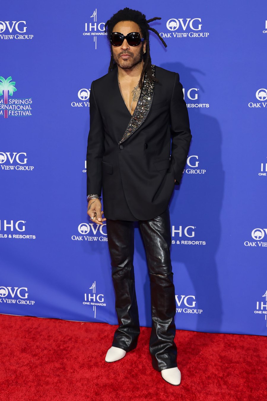 Lenny Kravitz 2024 Palm Springs Awards