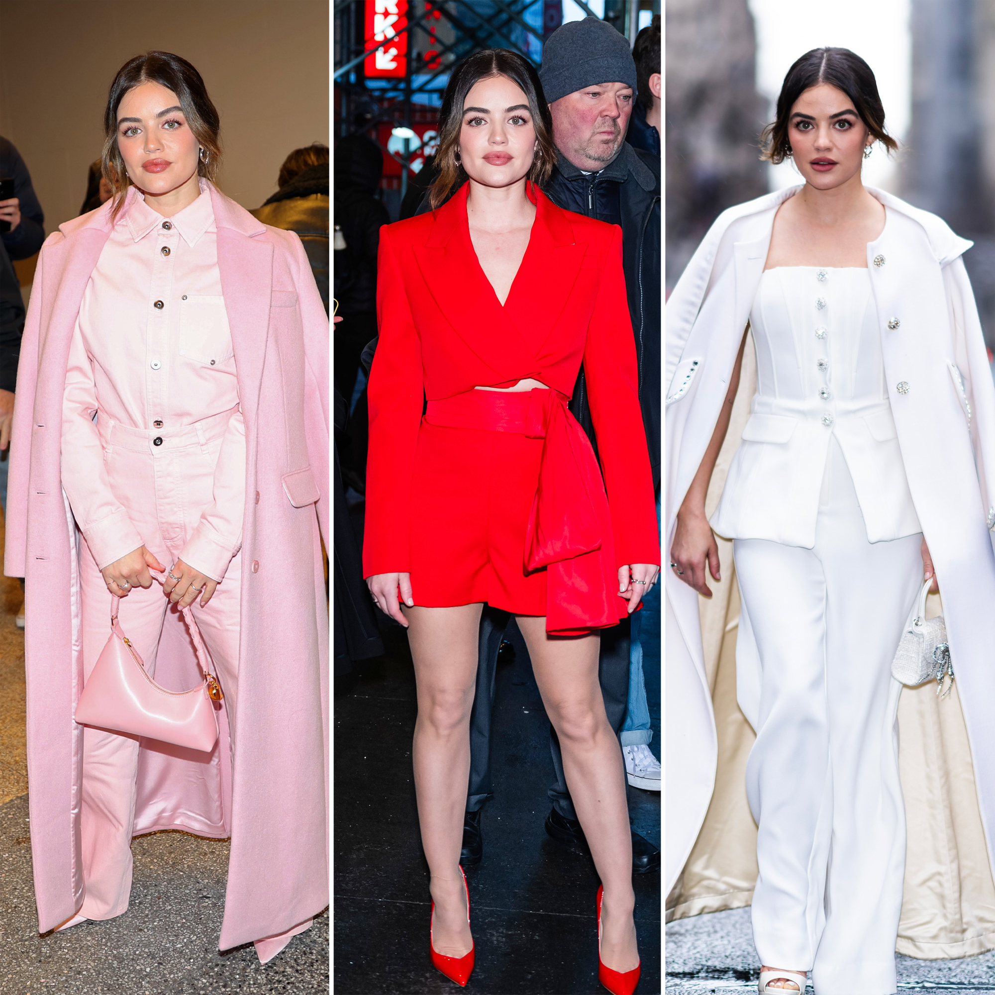 Lucy Hale Rocks 4 Classy Outfits in 1 Day in NYC
