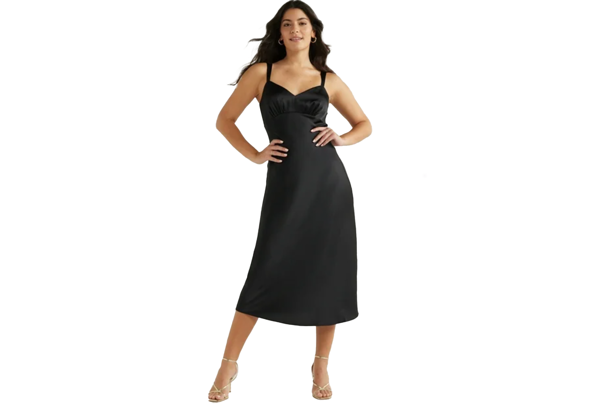 Sofia Jeans by Sofia Vergara Women's and Women's Plus Slip Dress