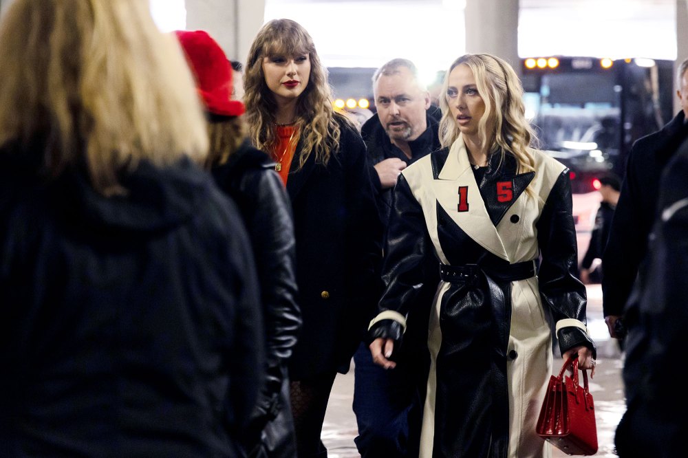 Taylor Swift Heats up Baltimore in a Dark Reputation Esque Look With Natural Curls at Chiefs Game