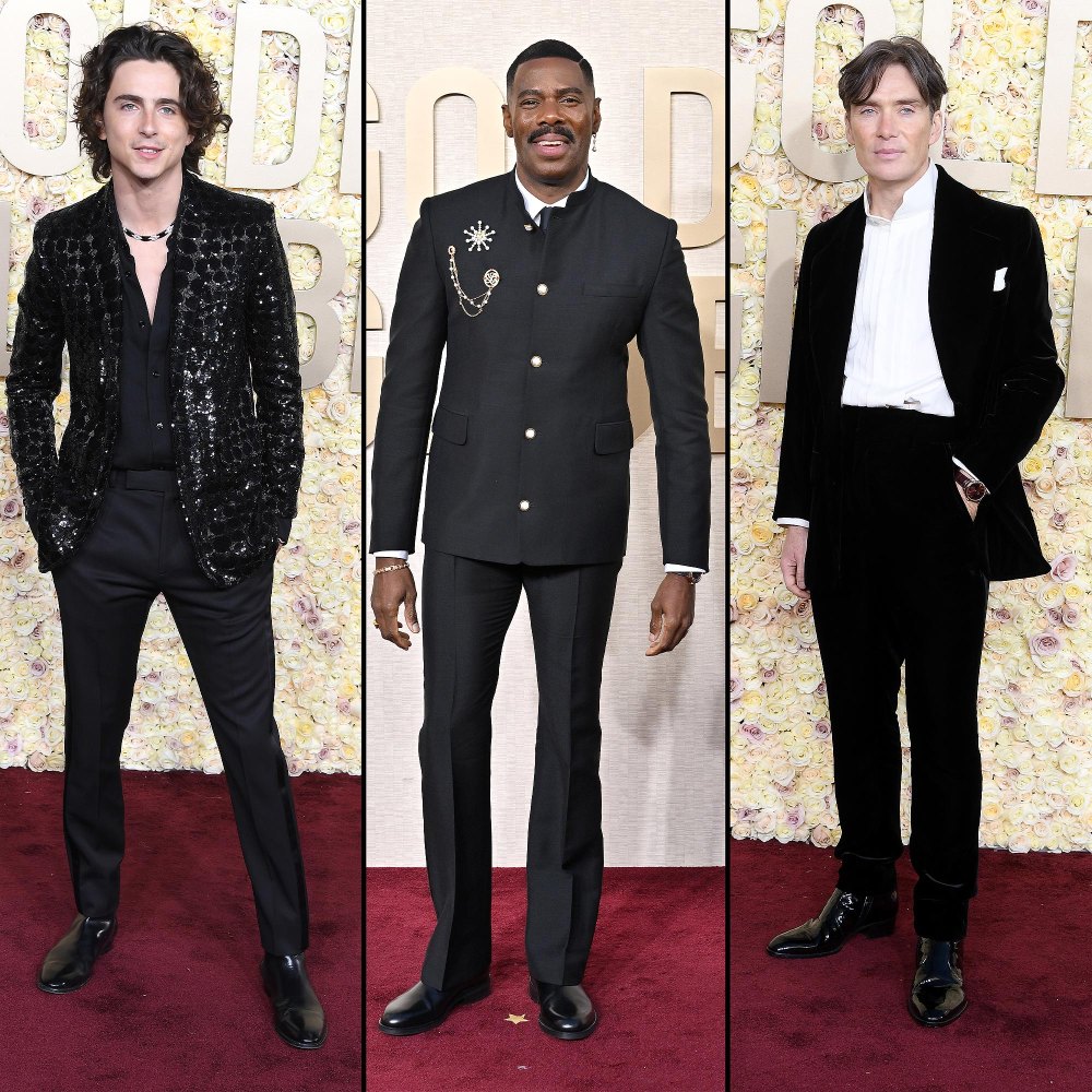 The Best Dressed Men at the 2024 Golden Globes