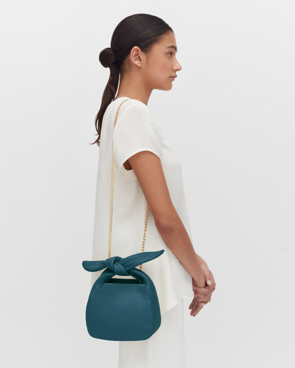 Cuyana Mini Bow Bag