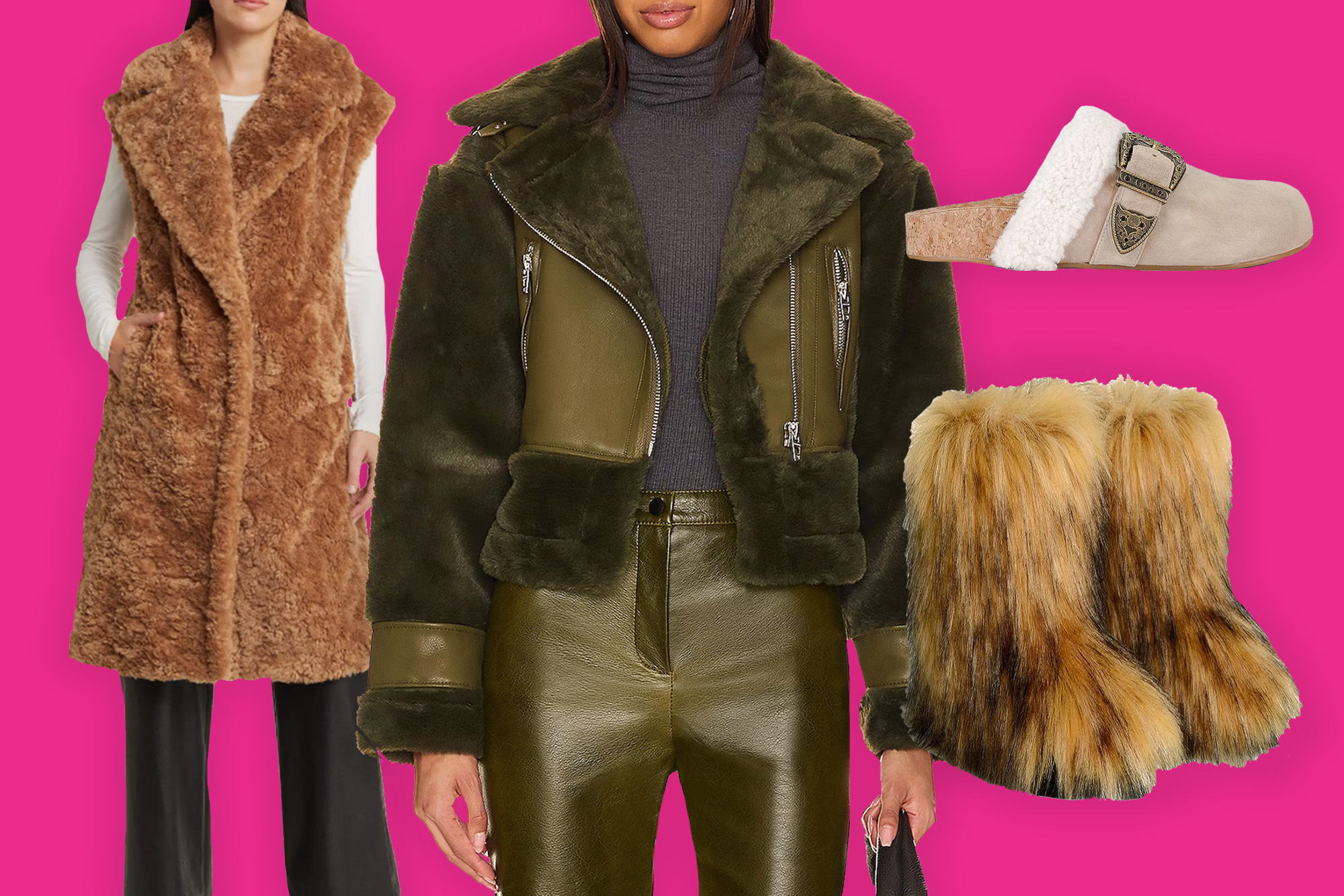 Fuzzy fashion finds