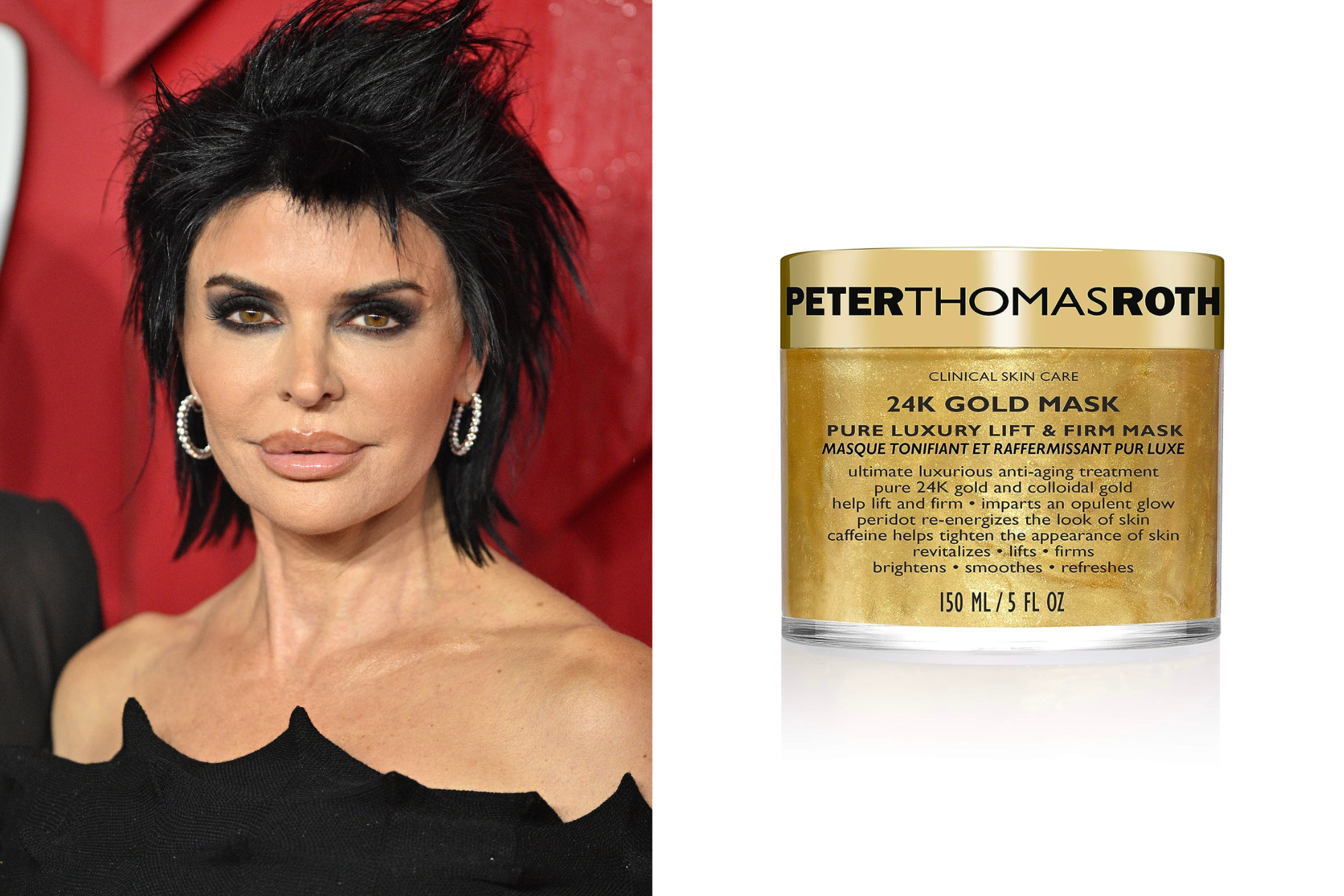 Shine Like Gold With One of Lisa Rinna’s Go-To Face Masks – Just $60!