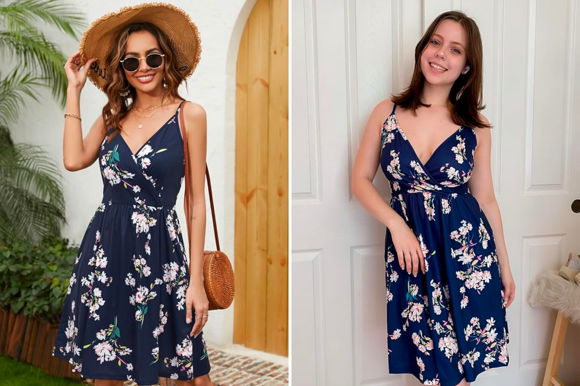 Styleword V-Neck Spaghetti Strap Sundress
