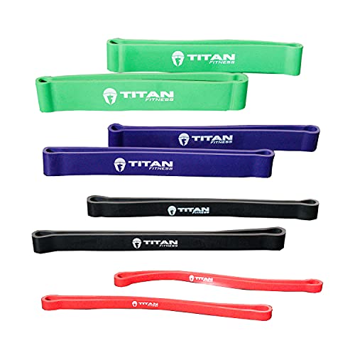 Best Splurge for Glutes: Titan Fitness Loop Resistance Band Multi-Pack