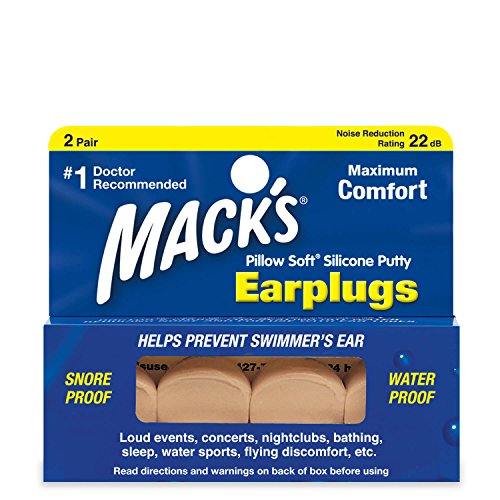 Best Budget: Mack’s Pillow Soft Silicone Putty Earplugs