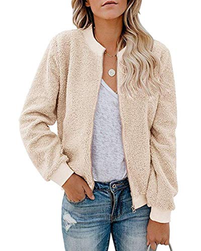 MIROL Sherpa Fleece Bomber Jacket
