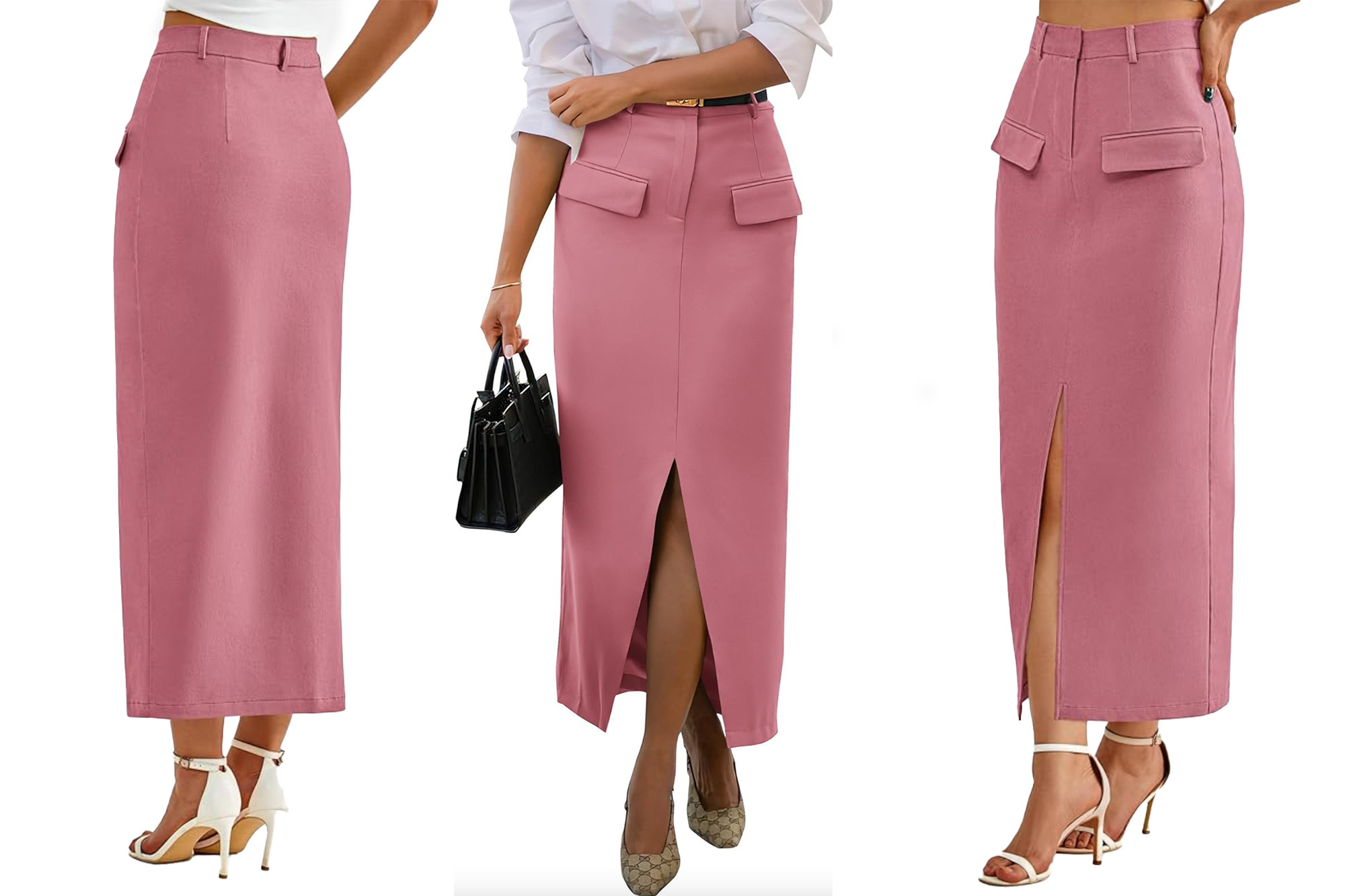 BTFBM High Waisted Maxi Skirt