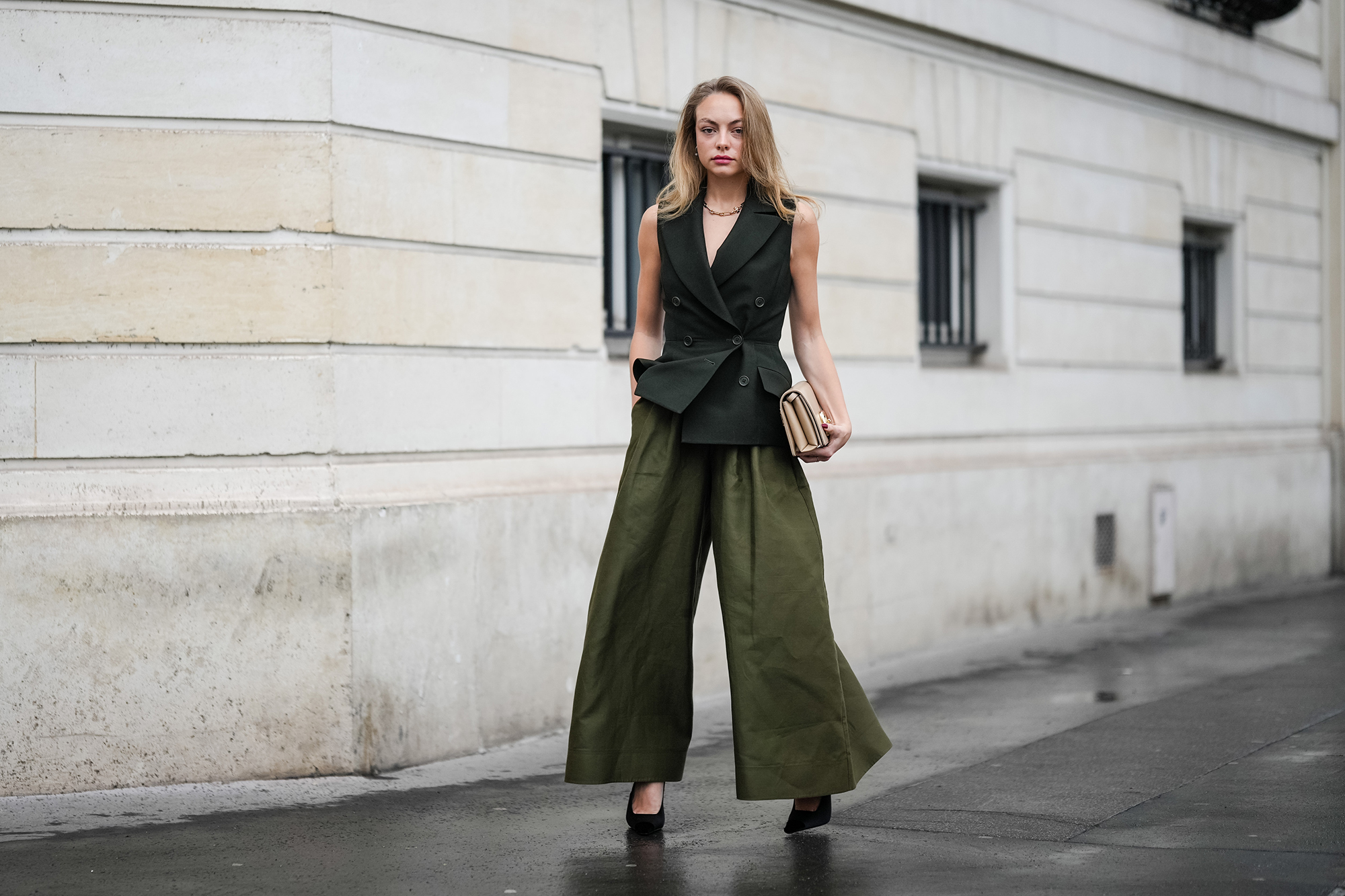 A street style star at Paris Fashion Week