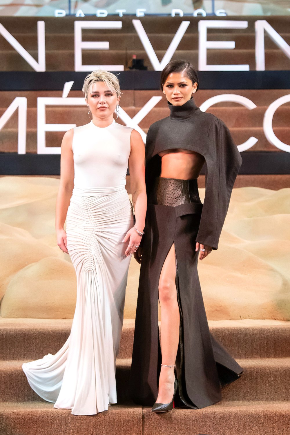 Florence Pugh Zendaya Dune Outfits