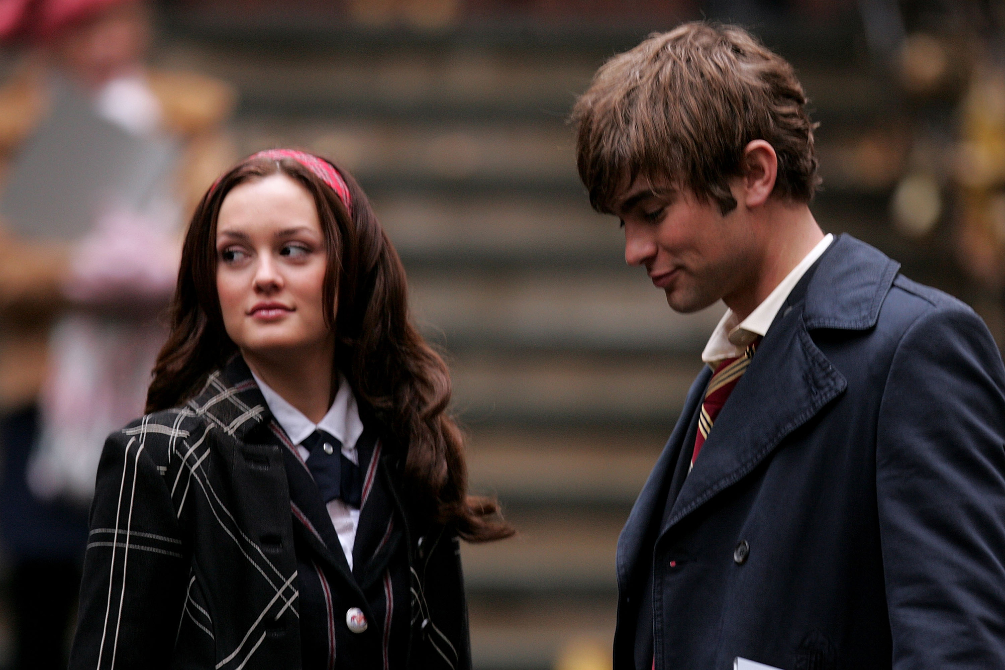 On Location for "Gossip Girl" - November 26, 2007