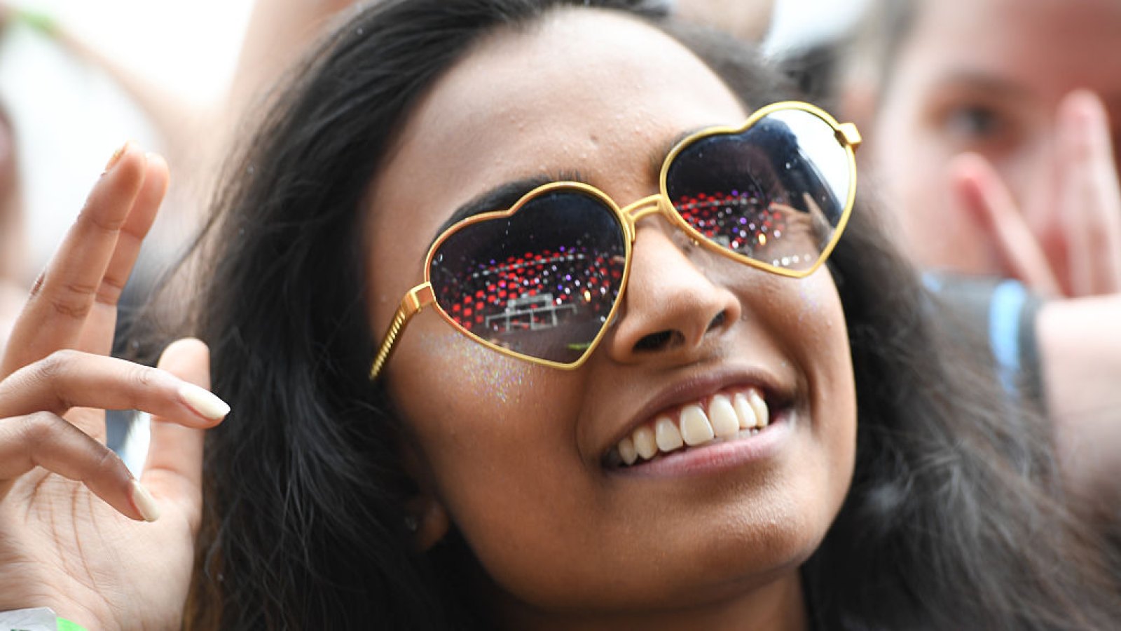 Heart-shaped glasses