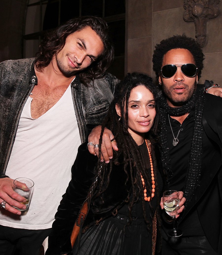 Lenny Kravitz Jason Momoa Will Always Be Family After Lisa Bonet Divorce