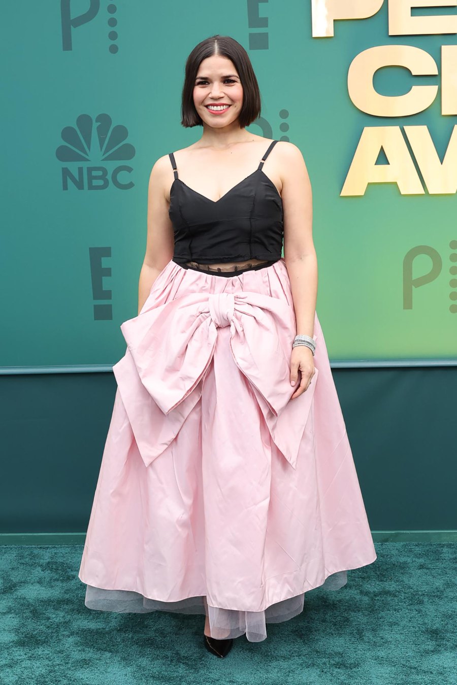 People s Choice Awards 2024 Red Carpet 566 America Ferrera