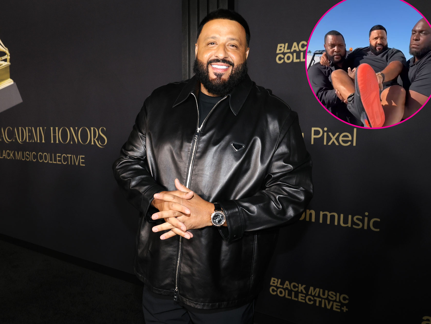 Promo DJ Khaled Has Guards Carry Him