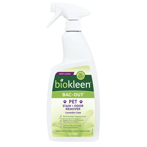Bac-Out Pet Stain and Odor Remover - Foaming Spray