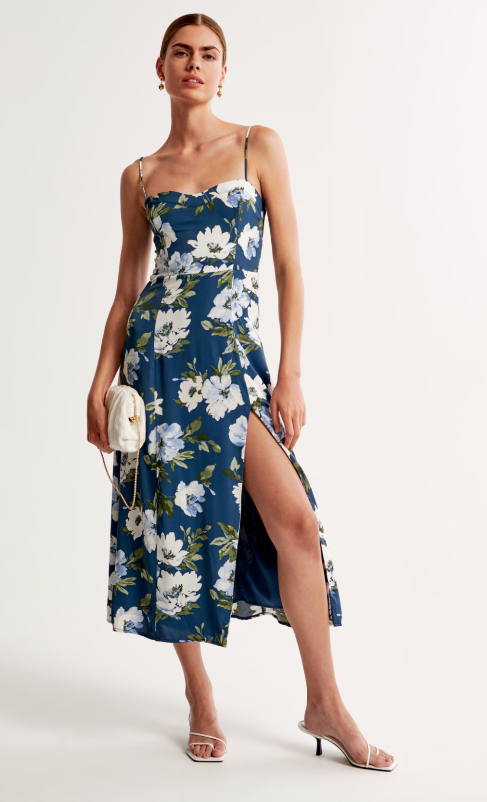 Abercrombie The A&F Camille Midi Dress