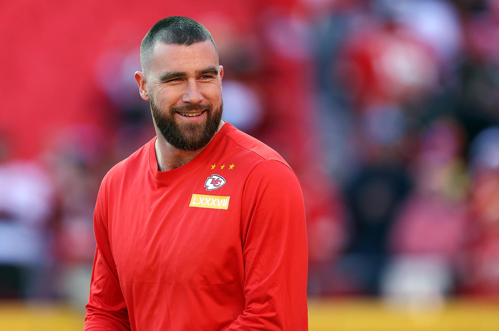 Travis Kelce Finally Puts the Fade Haircut Debate to Rest I Didn’t Invent It’ 786
