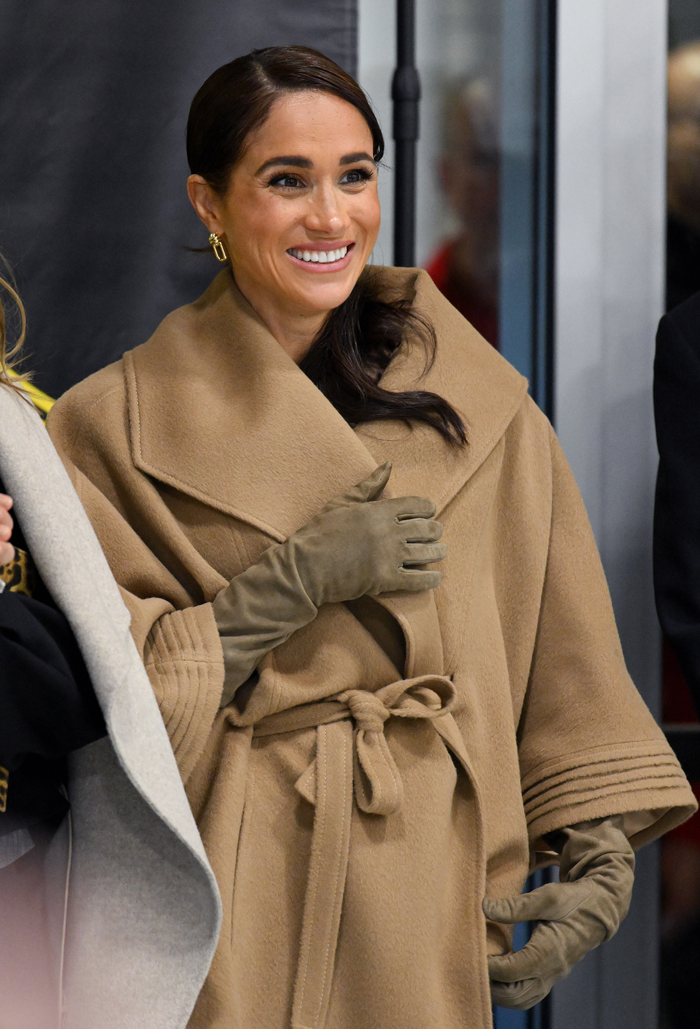 Meghan Markle at the Invictus Games One Year To Go Winter Training Camp in Vancouver on February 16, 2024.