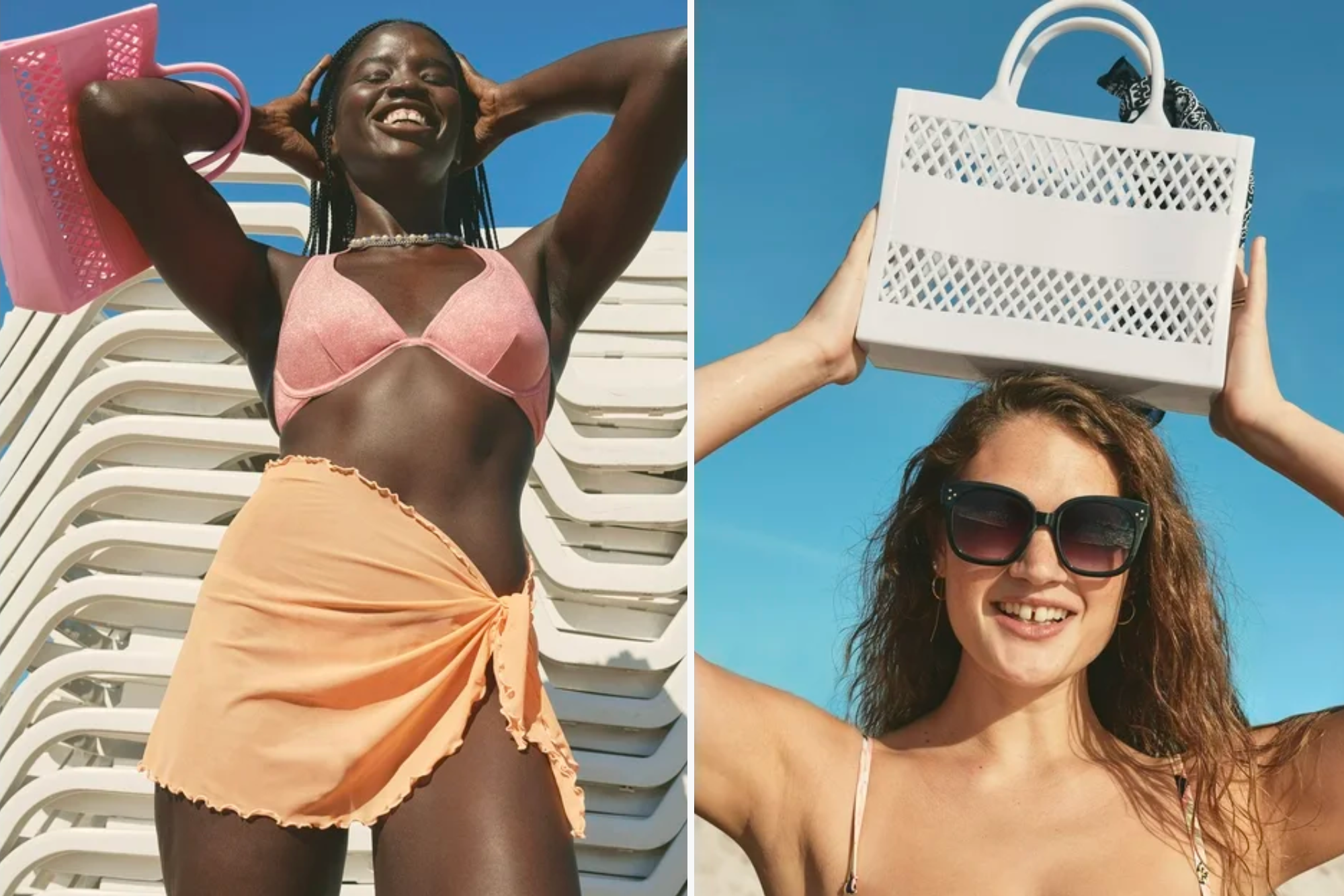 No Boundaries Lattice Jelly Tote Bag
