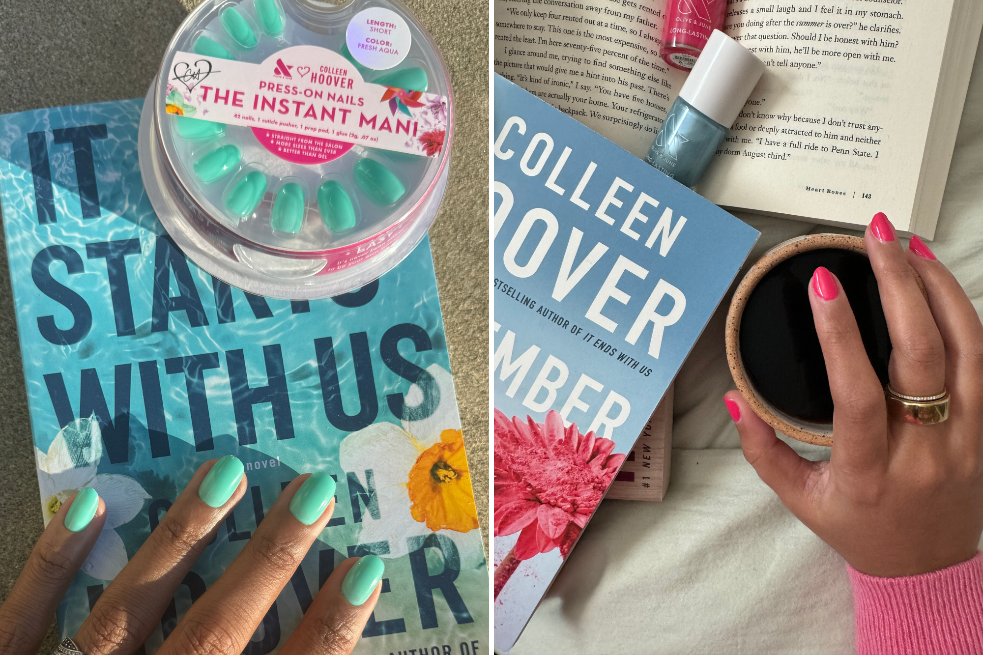 Olive & June x Colleen Hoover