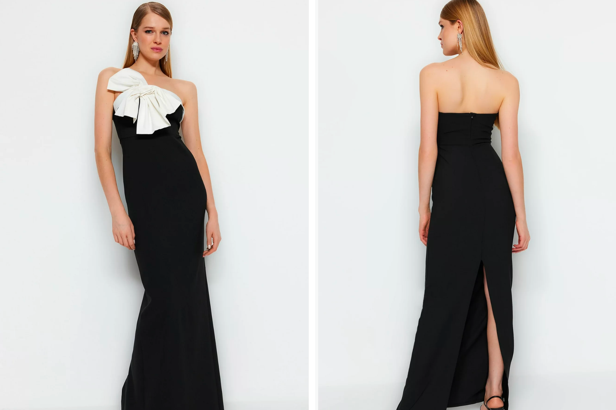 Trendyol Maxi Shift Evening Dress