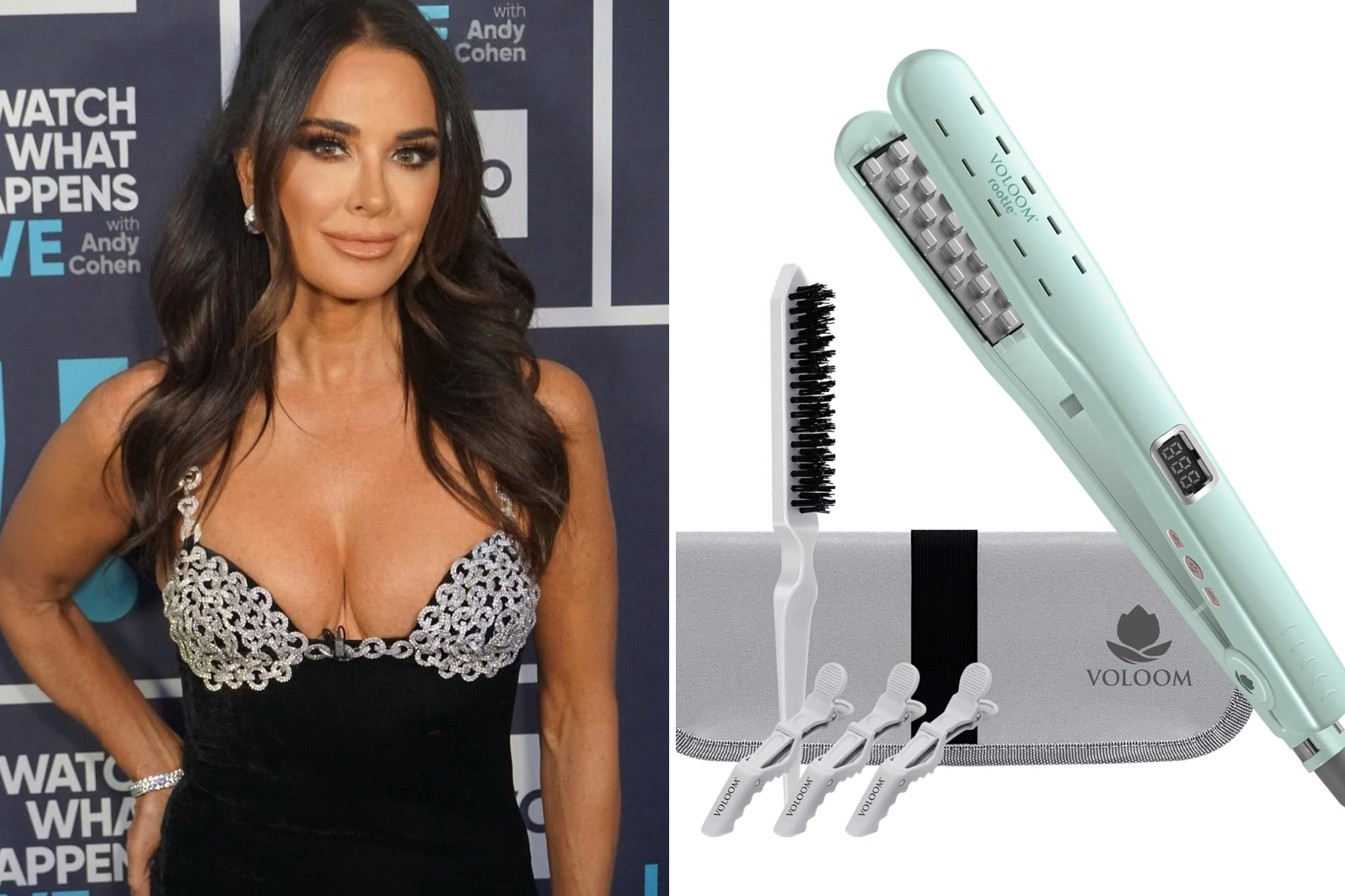 Voloom Rootie Volumizing Ceramic Hair Iron