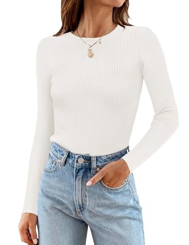 Zesica Long Sleeve Crewneck Knit Sweater