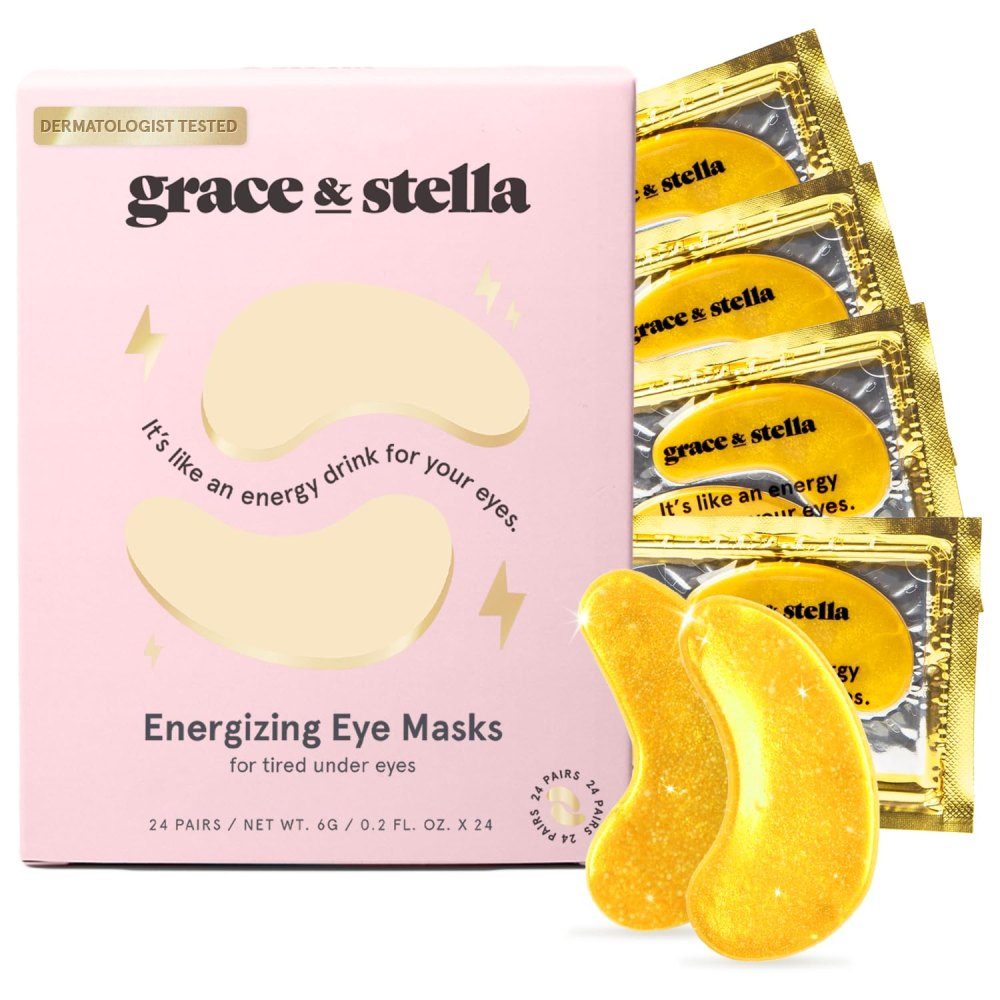 gold under-eye masks