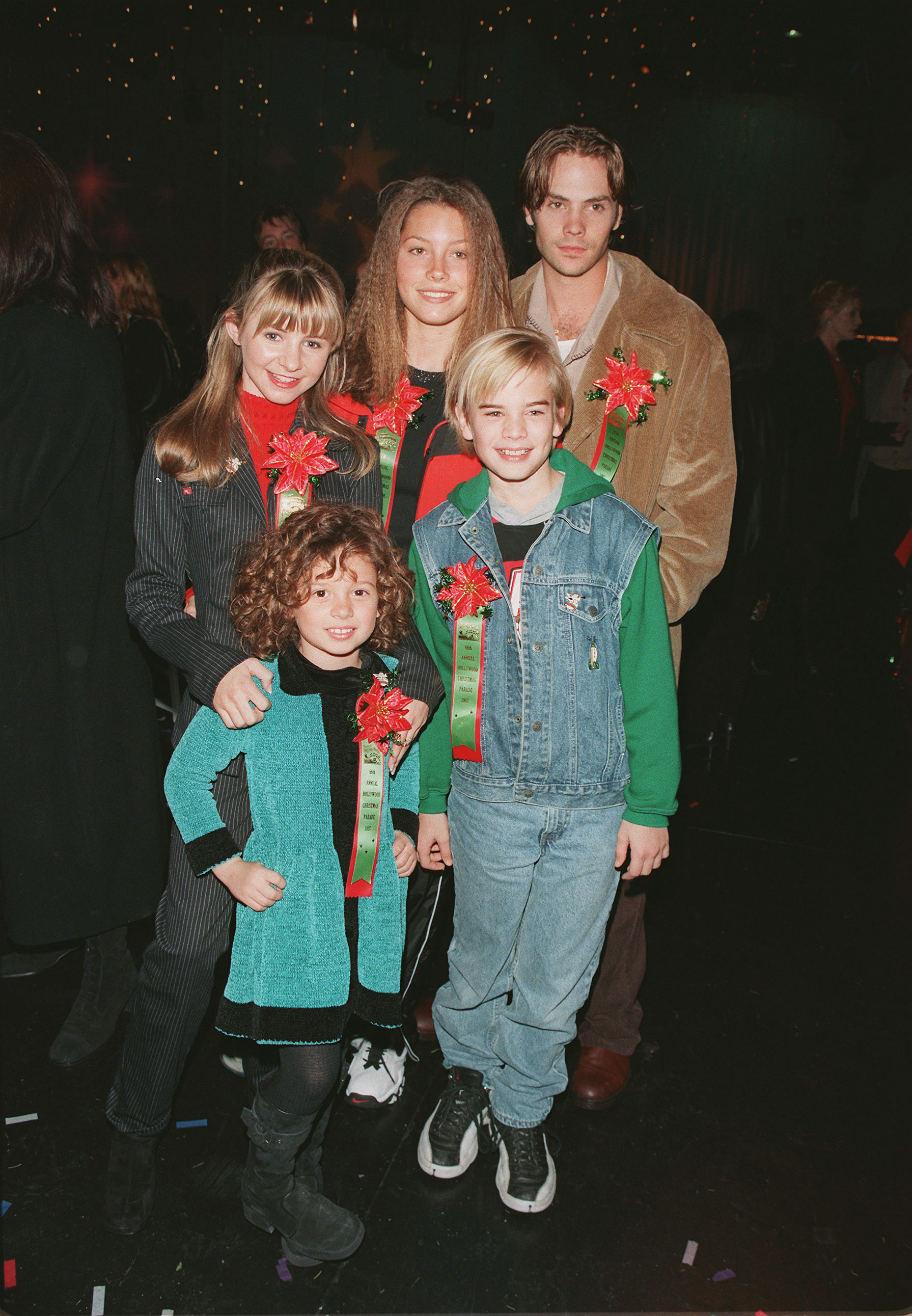 The '7th Heaven' cast in 1999.