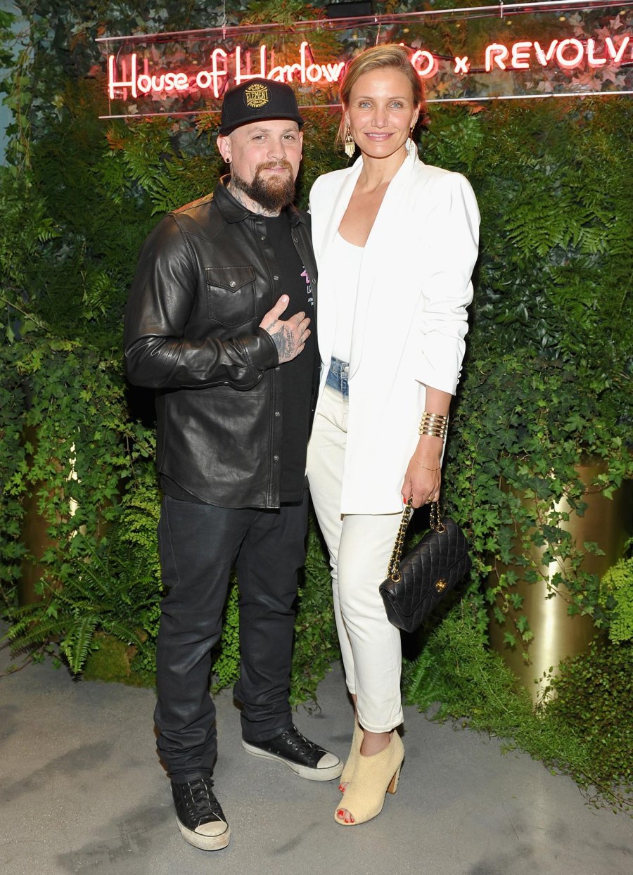 Cameron Diaz and Benji Madden