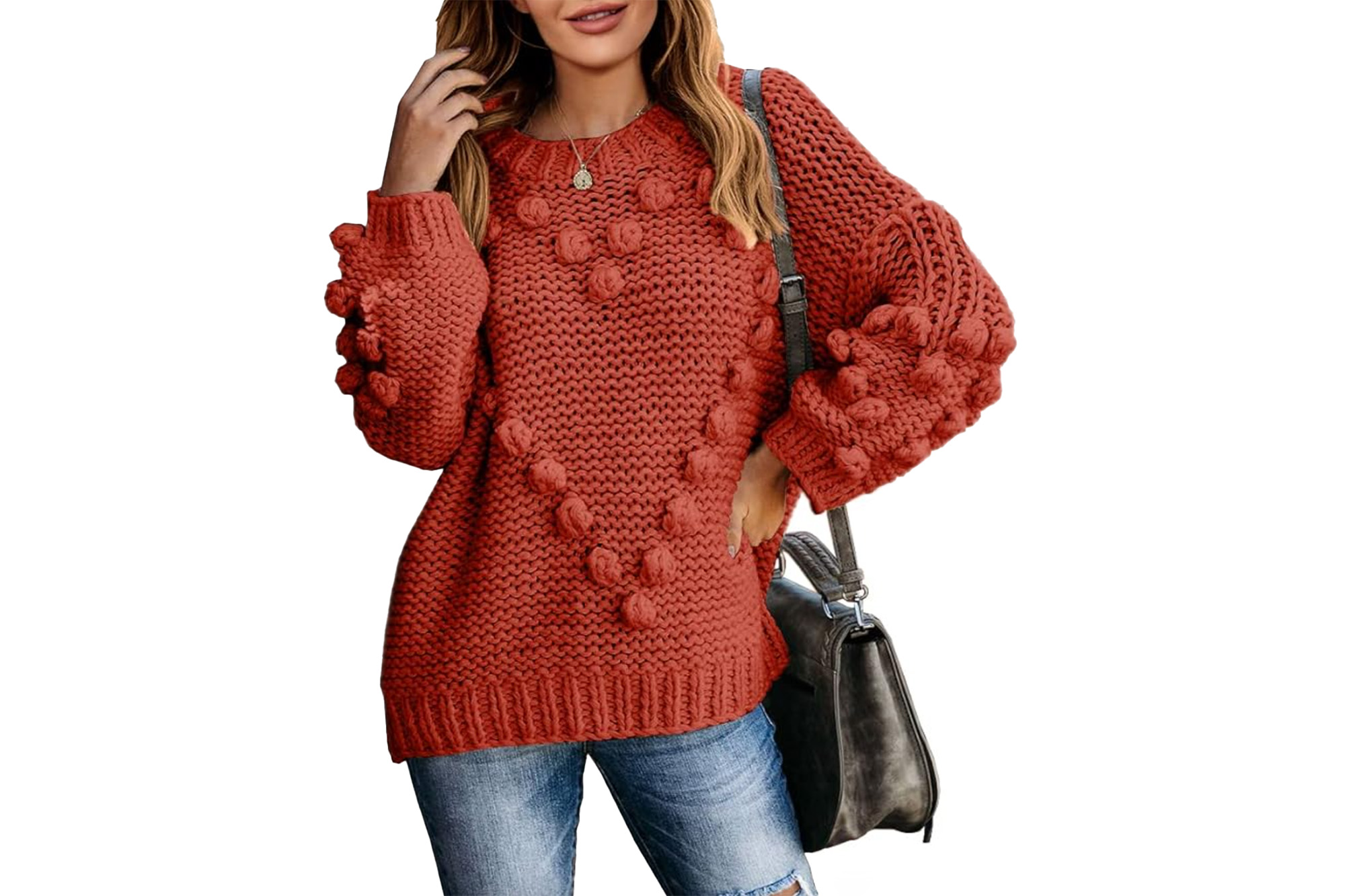 Saodimallsu dot heart sweater
