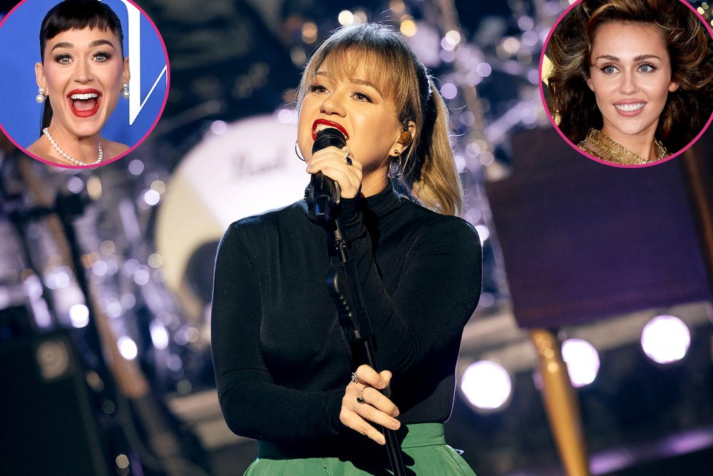 Stars React to Kelly Clarkson Covering Their Songs on Kellyoke Katy Perry Miley Cyrus and More