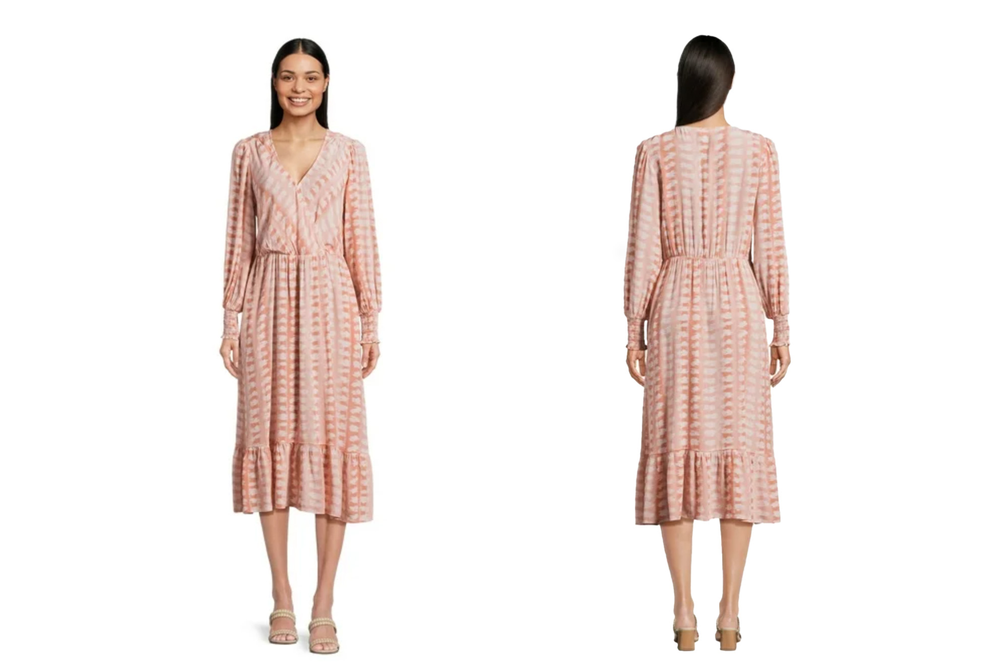 Time and Tru Wrap Dress