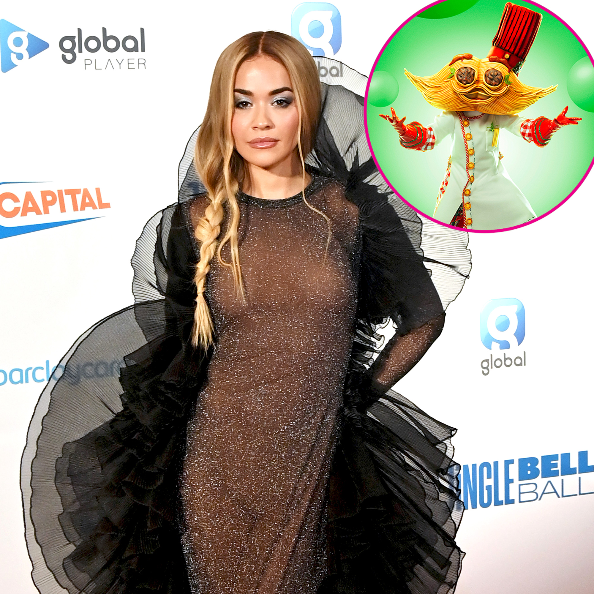 The Masked Singer s Rita Ora Has an On the Nose Guess for Spaghetti and Meatballs