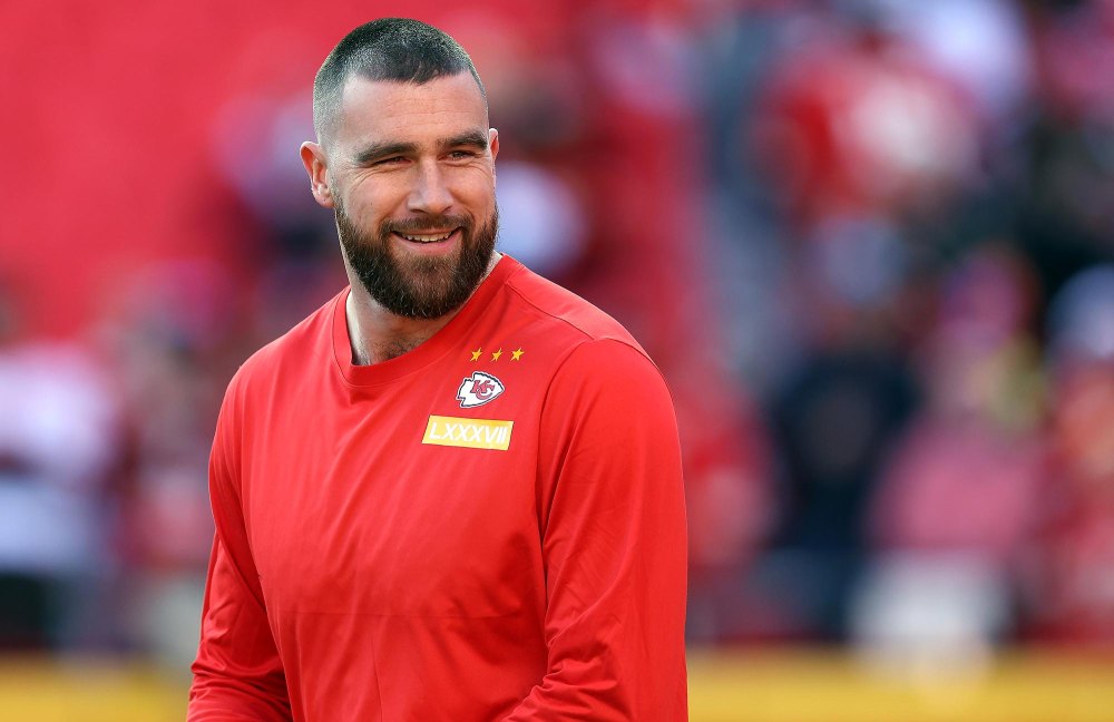 Travis Kelce Poses With NSync Star Chris Kirkpatrick Son at Justin Timberlake Concert