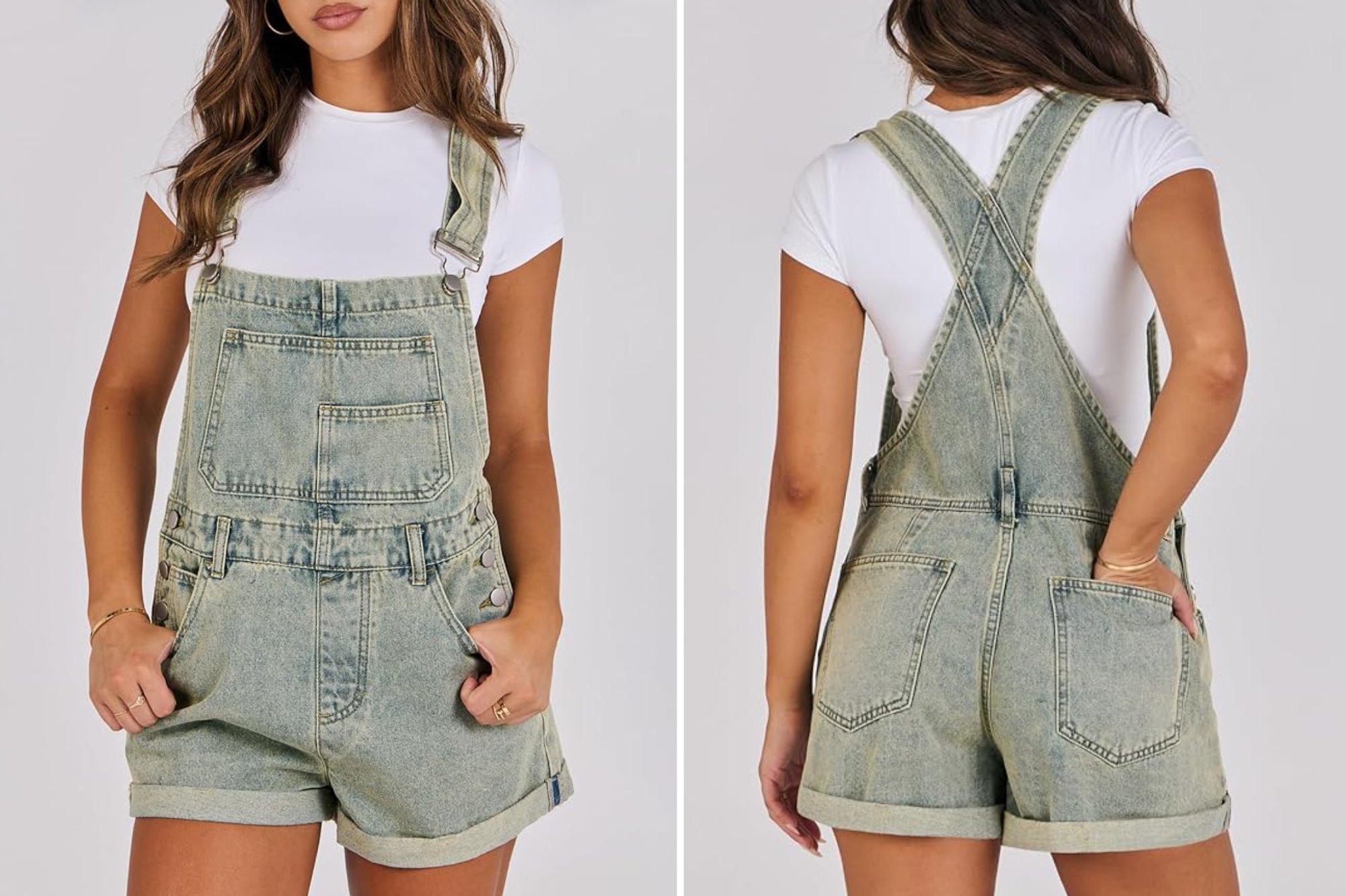 Anrabess Denim Shortalls