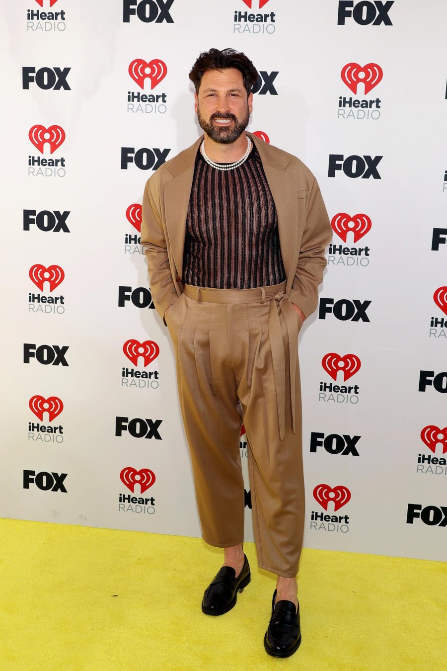 2024 iHeartRadio Music Awards Red Carpet Arrivals 880 Maksim Chmerkovskiy