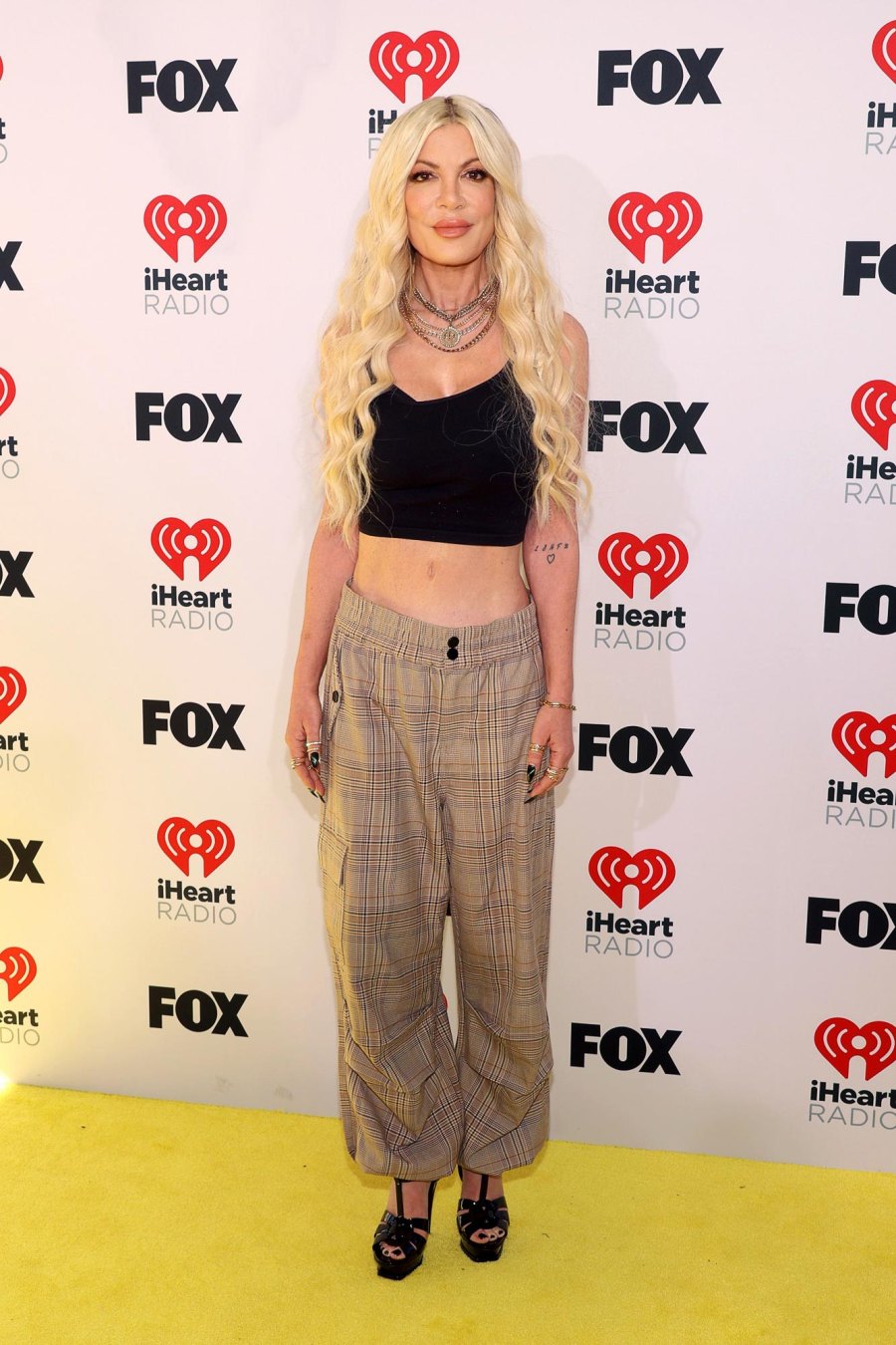 2024 iHeartRadio Music Awards Red Carpet Arrivals 912 Tori Spelling