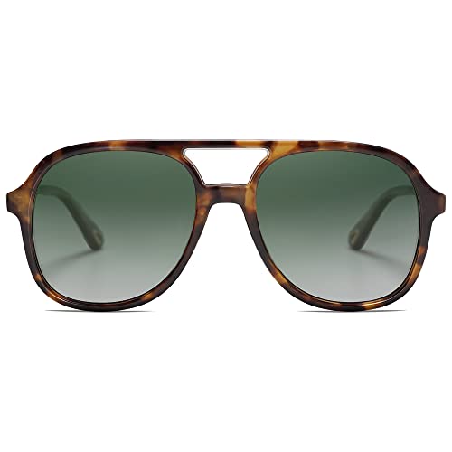 SOJOS Retro Aviator Sunglasses